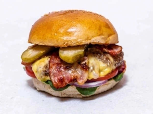 Obrázok jedla Bacon cheese burger (400g)